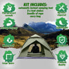 Outrav Easy Automatic Pop-Up Camping Tents for 3-4 People/5-8 People – Lightweight Quick Setup Instant Pop Open Cabin with Two Way Zipper, Lamp Hook, Net Curtain, Stakes, Rope, Carrying Bag