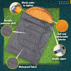 Outrav Dog Sleeping Bag - Camping Dog Bed - Extra Durable Waterproof Dog Sleeping Bag Bed - Packable Dog Bed for Camping, Hiking, Cottage and Beach – Portable Dog Bed with Stuff Sack