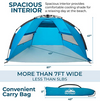 Outrav Pop Up Beach Tent - Quick and Easy Set Up, Family Size