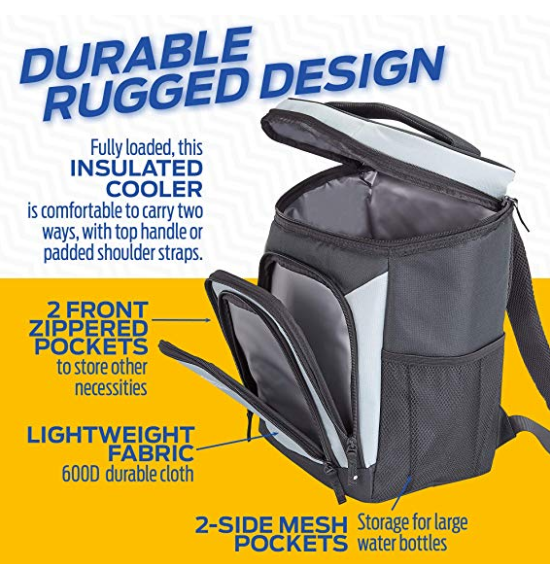 Cool Bag Backpack  Best Insulated Lunch Bag - Outrav